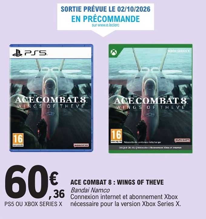 ACE COMBAT 8 : WINGS OF THEVE
