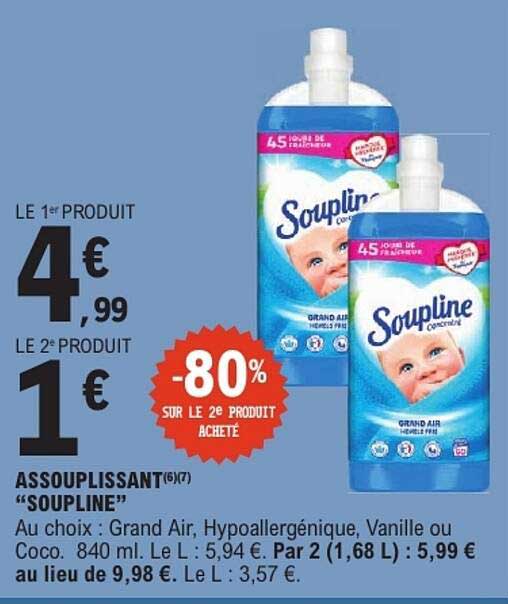 ASSOUPLISSANT (6)(7) “SOUPLINE”