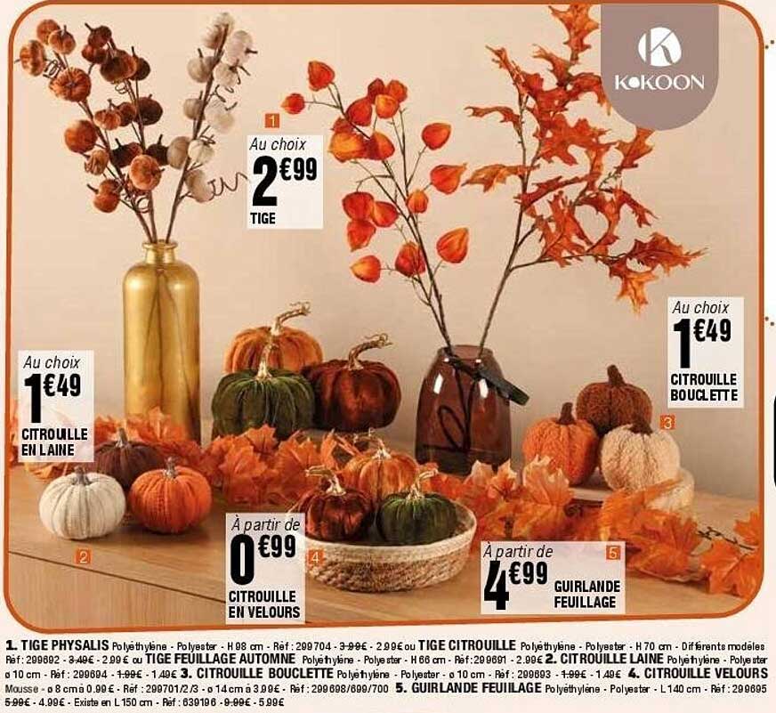 Au choix 2€99 TIGE