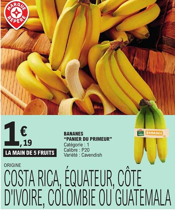 BANANES "PANIER DU PRIMEUR"