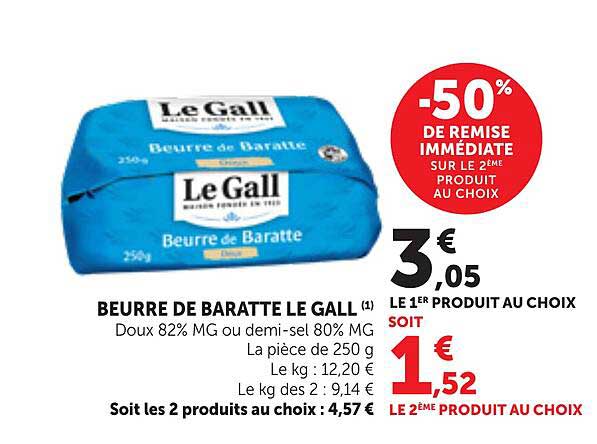 BEURRE DE BARRATTE LE GALL