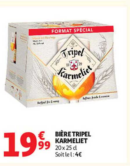 BIÈRE TRIPEL KARMELIET