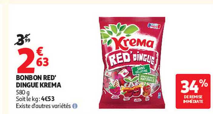 BONBON RED' DINGUE KREMA