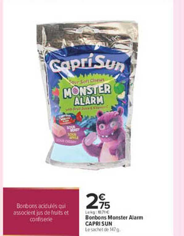 Bonbons Monster Alarm CAPRI SUN