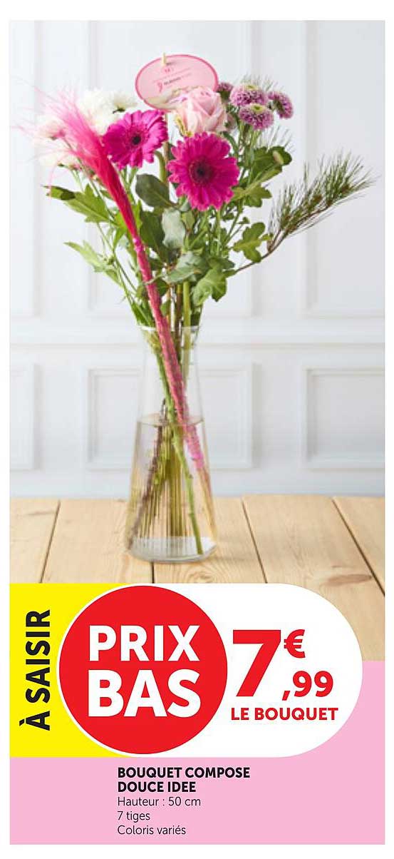 BOUQUET COMPOSE DOUCE IDEE