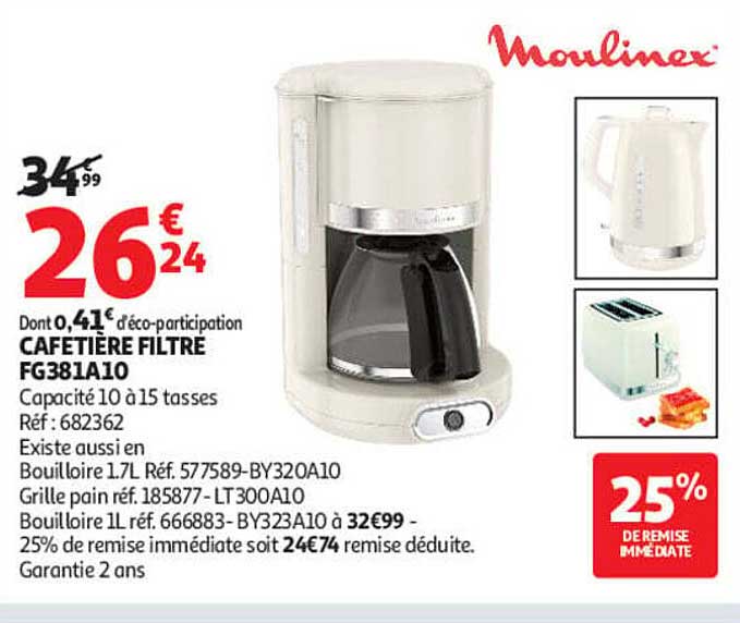CAFETIERE FILTRE FG381A10