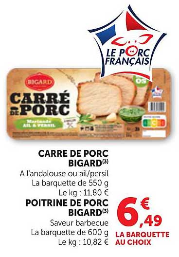 CARRÉ DE PORC BIGARD(3)