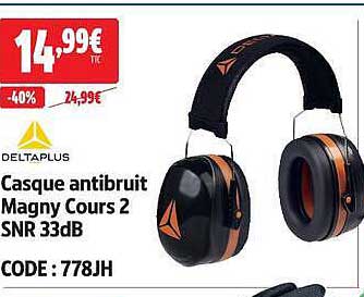 Casque antibruit Magny Cours 2 SNR 33dB