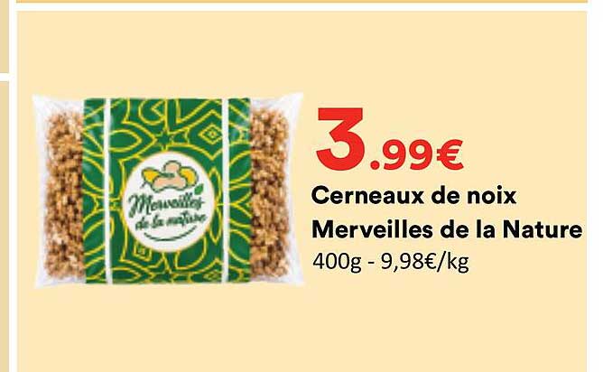 Cerneaux de noix Merveilles de la Nature