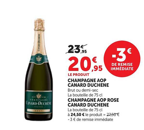 CHAMPAGNE AOP CANARD DUCHENE