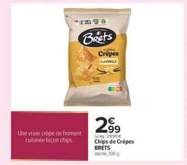 Chips de Crêpes BRETS