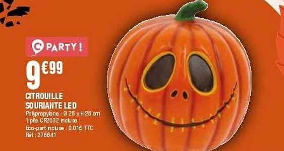 CITROUILLE SOURIANTE
