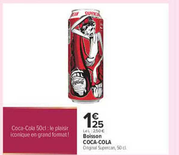 Coca-Cola 50cl : le plaisir iconique en grand format !