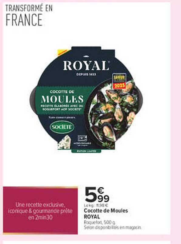 Cocotte de Moules ROYAL