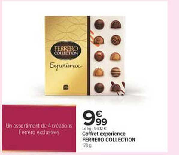 Coffret experience FERRERO COLLECTION 178 g