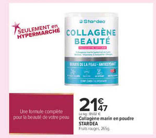 Collagène main en poudre STARDEA