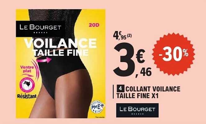 COLLANT VOILANCE TAILLE FINE X1