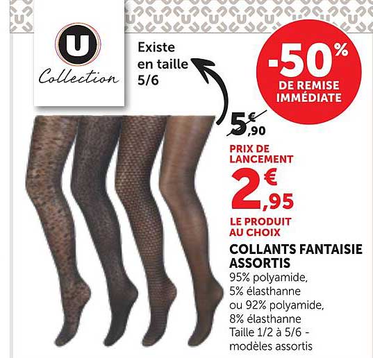 COLLANTS FANTAISIE ASSORTIS
