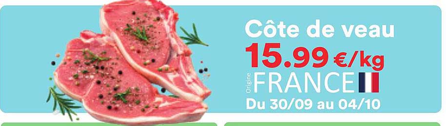 Côte de veau