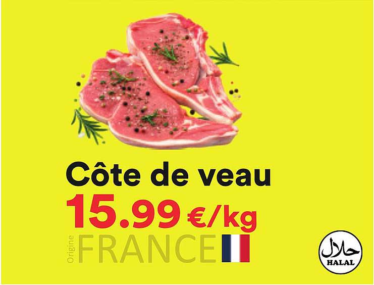 Côte de veau