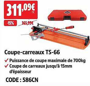 Coupe-carreaux TS-66