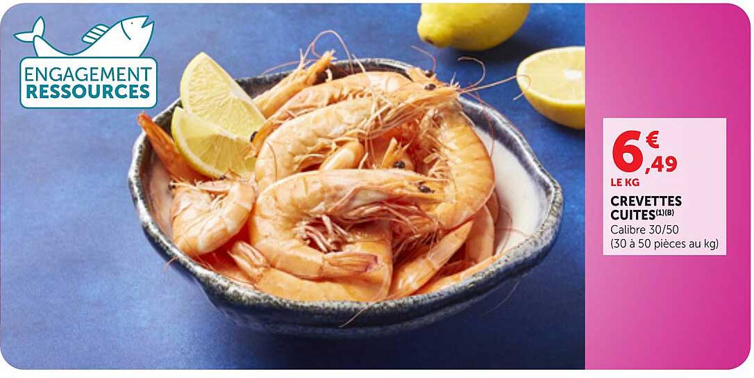 CREVETTES CUITES