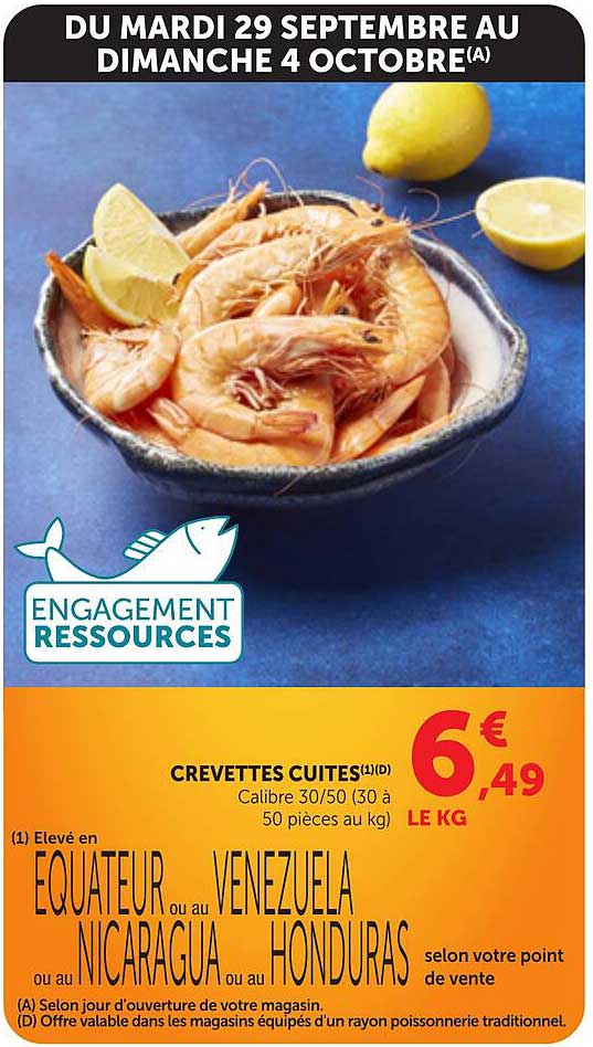 CREVETTES CUITES