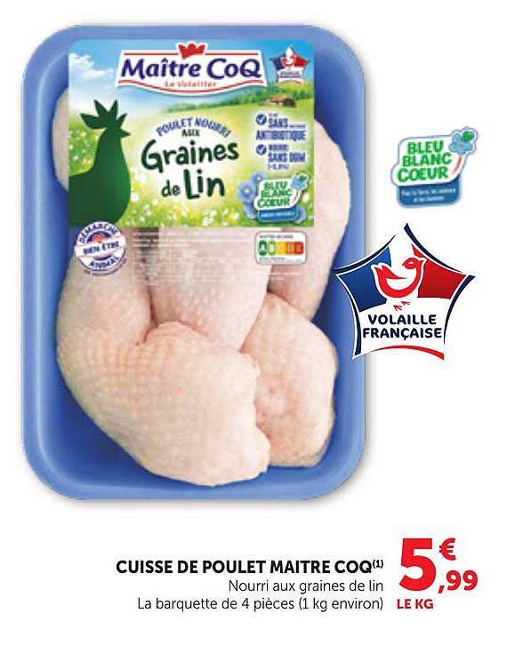 CUISSE DE POULET MAITRE COQ