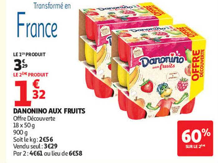 DANONINO AUX FRUITS