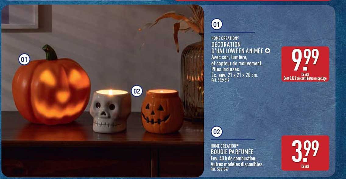 DÉCORATION D'HALLOWEEN ANIMÉE