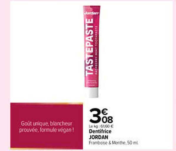 Dentifrice JORDAN