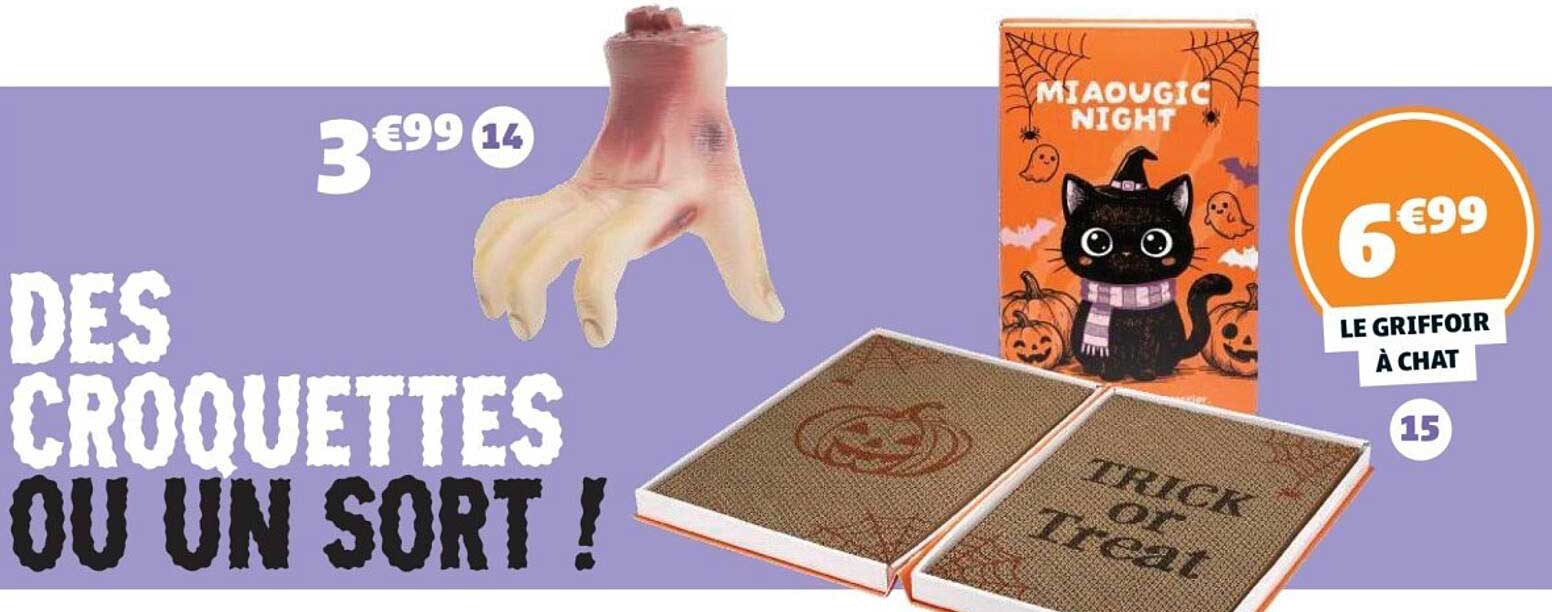 DES CROQUETTES OU UN SORT !