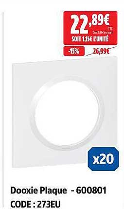 Dooxie Plaque - 600801