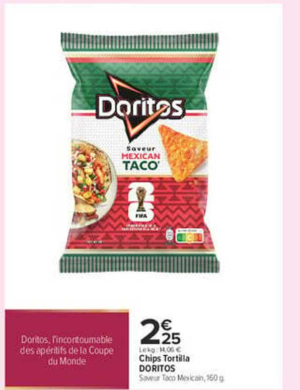 Doritos, l’incontournable des apéritifs de la Coupe du Monde