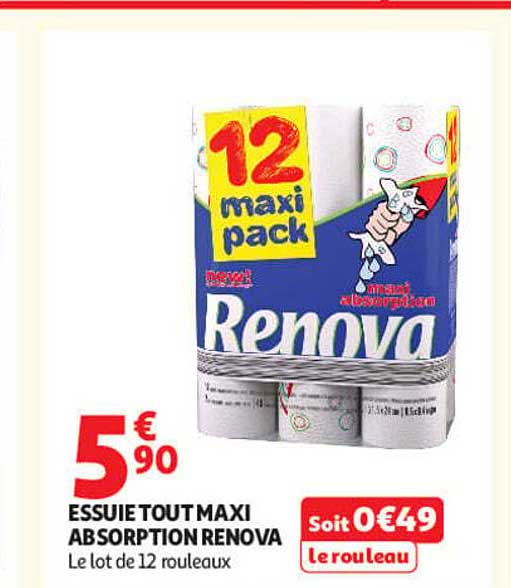 ESSUIE TOUT MAXI ABSORPTION RENOVA