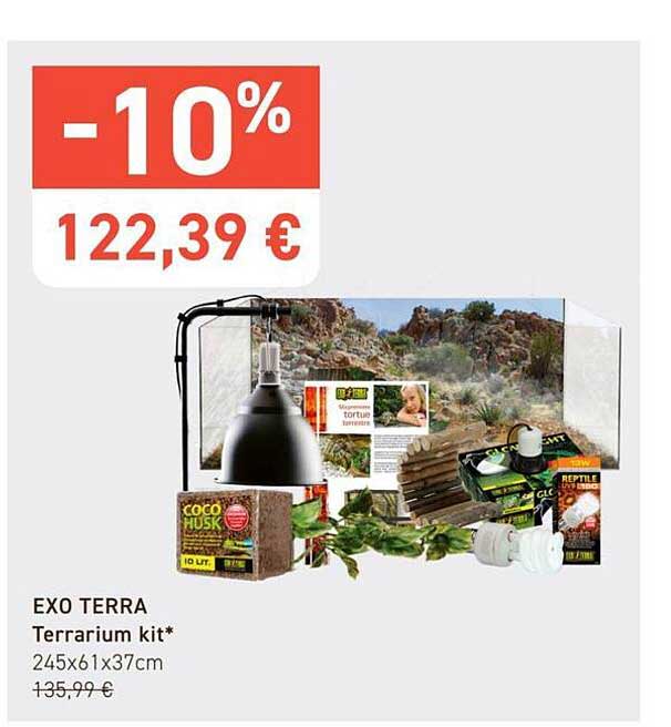 EXO TERRA Terrarium kit* 245x61x37cm