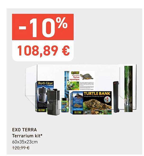 EXO TERRA Terrarium kit* 60x35x23cm