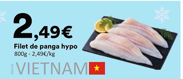 Filet de panga hypo