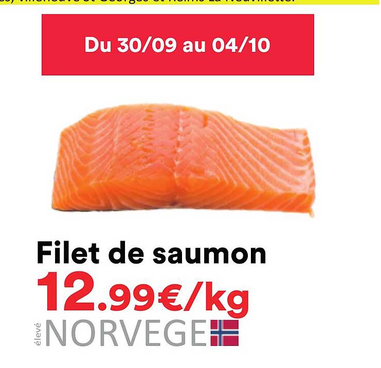 Filet de saumon