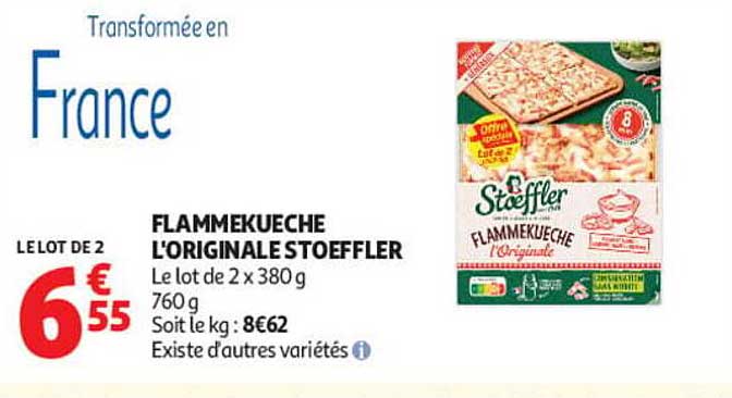 FLAMMEKUECHE L'ORIGINALE STOEFFLER