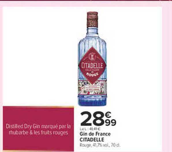 Gin de France CITADELLE