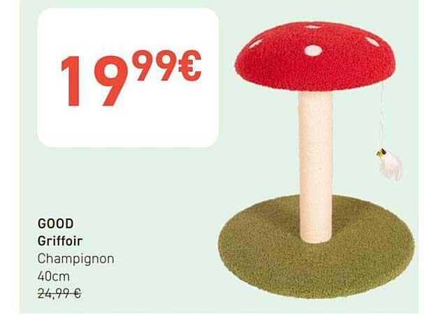 GOOD Griffoir Champignon 40cm