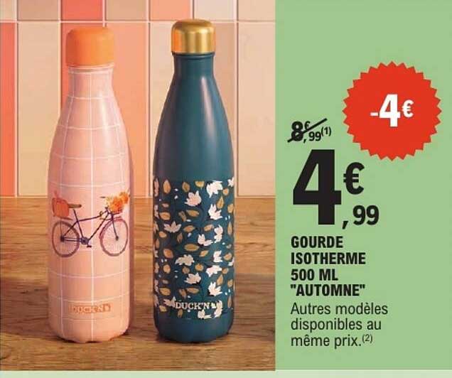 GOURDE ISOTHERME 500 ML "AUTOMNE"