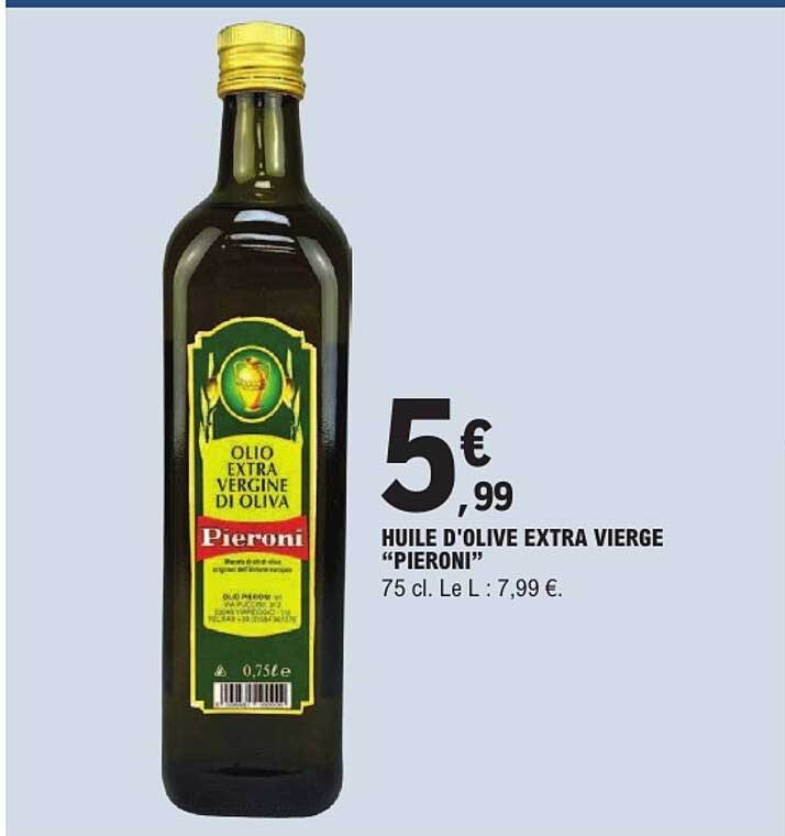 HUILE D'OLIVE EXTRA VIERGE “PIERONI”