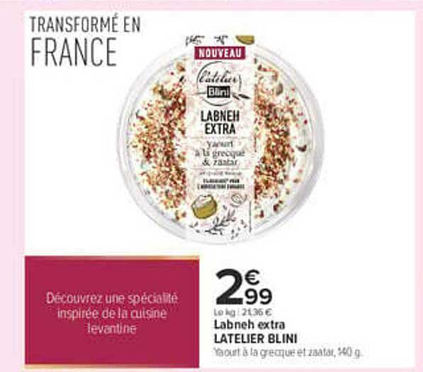 Labneh extra L'ATELIER BLINI
