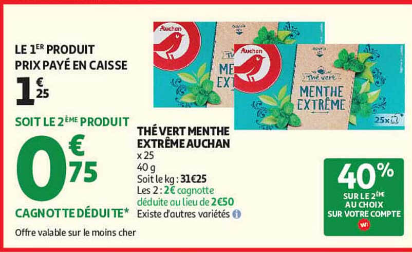 LE 1ER PRODUIT PRIX PAYÉ EN CAISSE