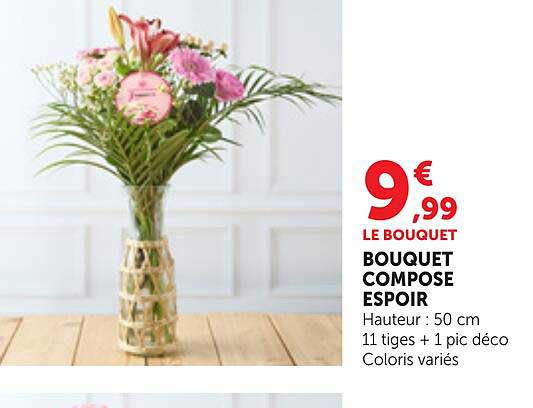 LE BOUQUET BOUQUET COMPOSE ESPOIR