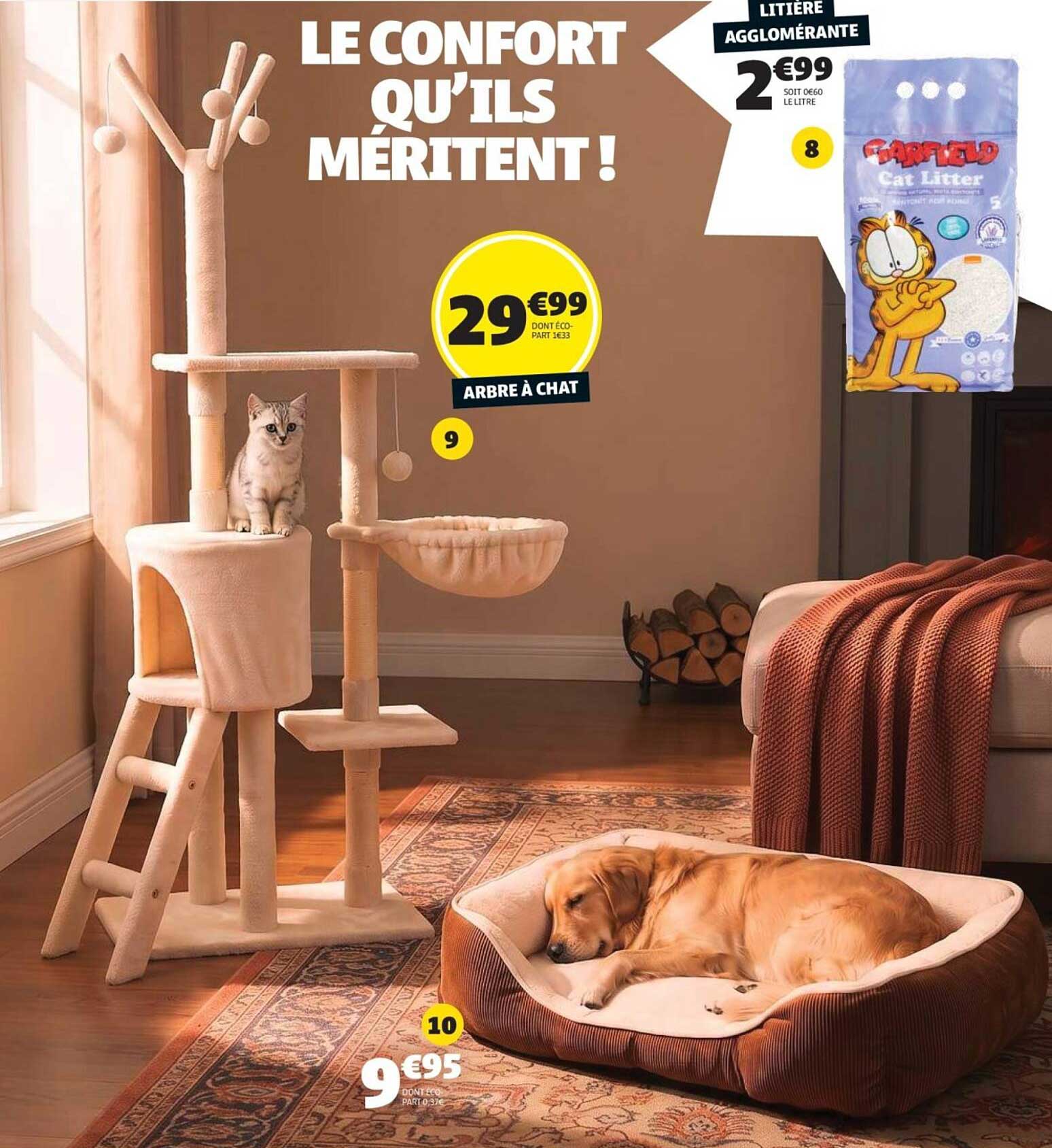 LE CONFORT QU’ILS MÉRITENT !
