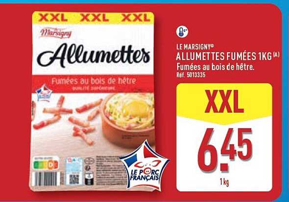 LE MARSIGNY® ALLUMETTES FUMÉES 1KG (A)