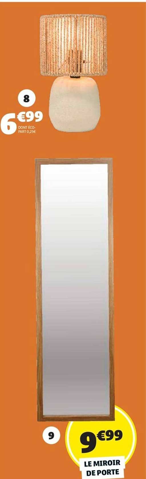 LE MIROIR DE PORTE